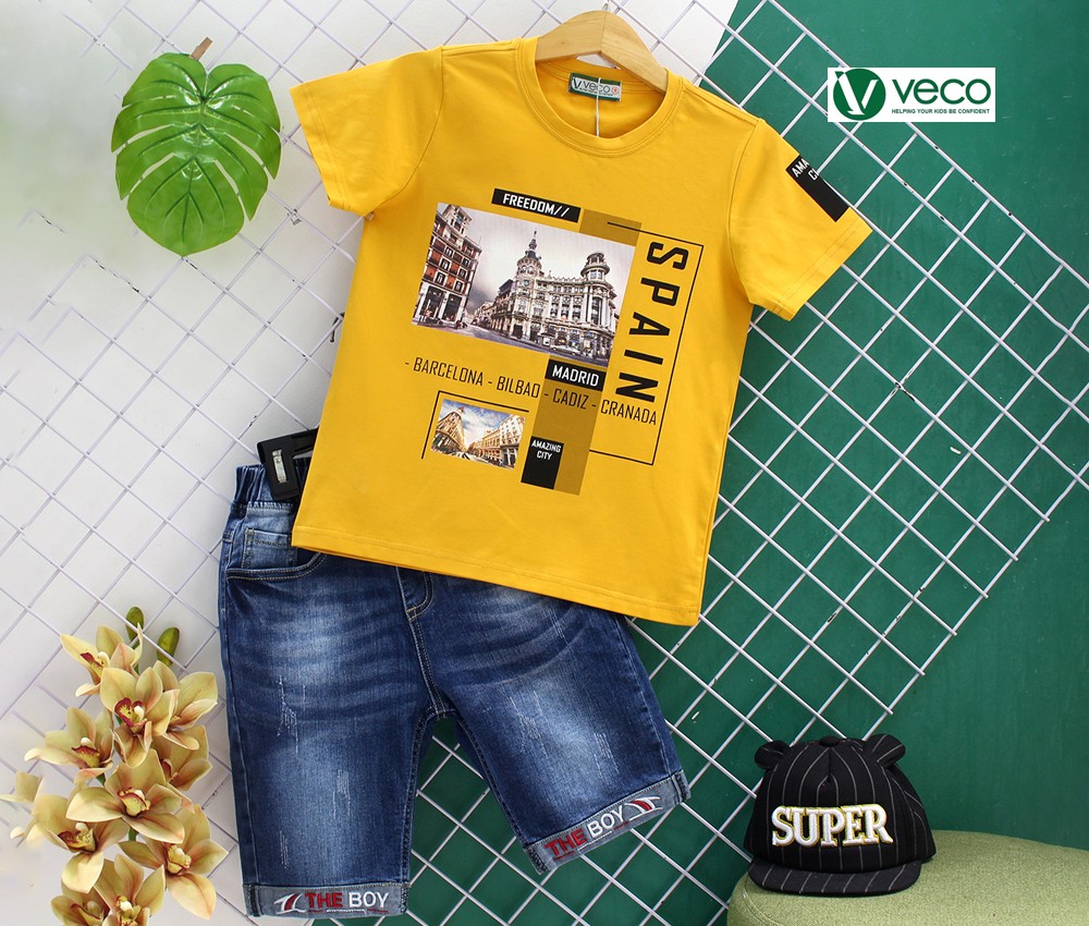 Xưởng may quần áo trẻ em xuất khẩu giá sỉ VECO